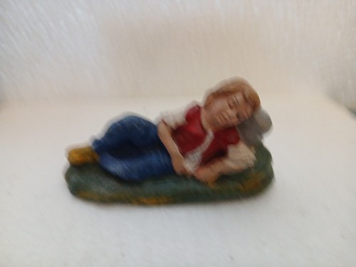 Personaggio presepe vintage - personaggio,
