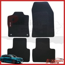 TAPPETI PEUGEOT 308 DAL 2021 TAPPETINI IN MOQUETTE SAGOMATI CON RICAMO 4 PZ