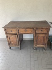scrivania legno antica