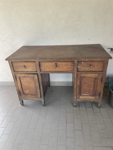 Scrivania legno antica - scrivania,
