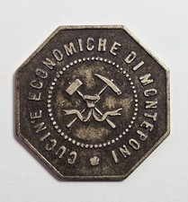 MINIERA MONTEPONI CUCINE ECONOMICHE BUONO OTTAGONALE PER 10 CENTESIMI