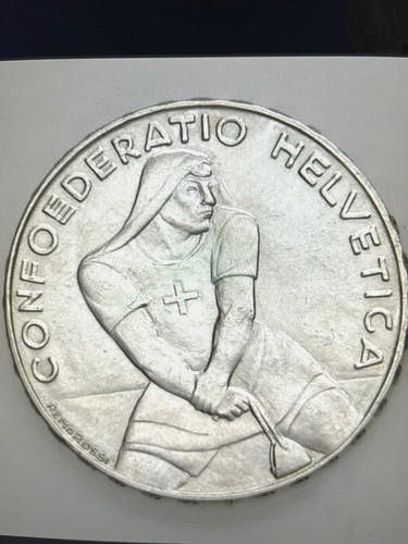 Svizzera franchi 1939 600 - 5, 600°
