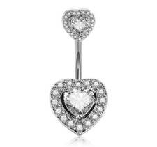 Piercing ombelico acciaio