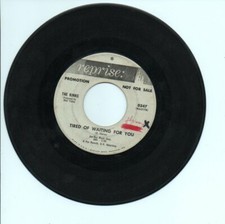 USA PROMO 45 Giri THE KINKS 1965 Stanco Di Aspettare Te Reprise 0347