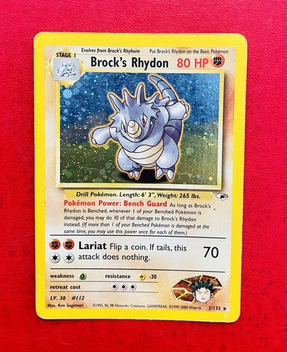 Lotto carte pokemon brock - lotto,