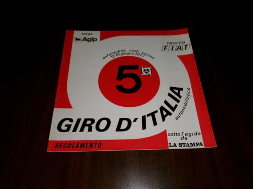 Alfa romeo rally giro - 5°,