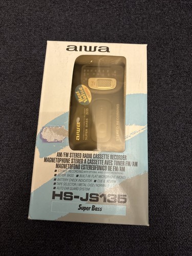 Walkman aiwa js135 - walkman,