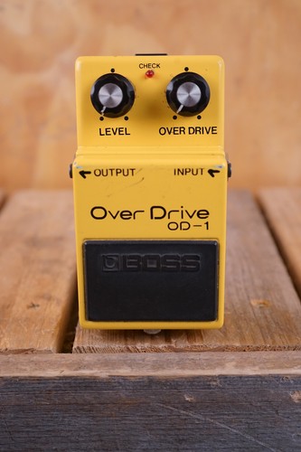 Boss overdrive pedale - od-1, per