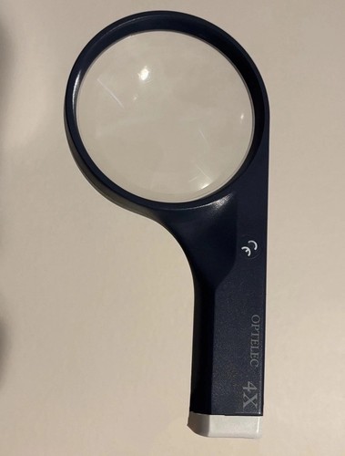 Optelec handheld magnifier - 4x,