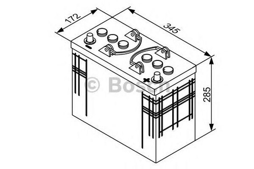 Batteria avviamento bosch - avviamento,