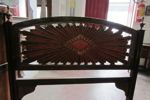 Testata letto singolo intaglio - letto,