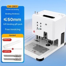 Rilegatrice Documenti Automatica Elettrica One-Touch Doppio Foro Punzone