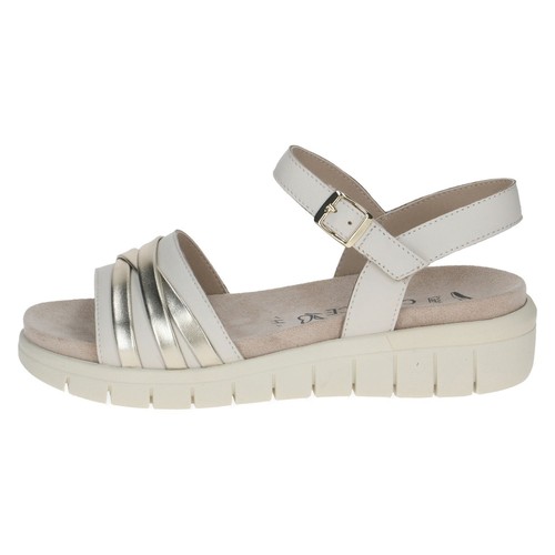 Sandali donna pelle beige - beige, e
