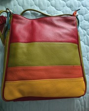 Borsa posteriore in vera pelle