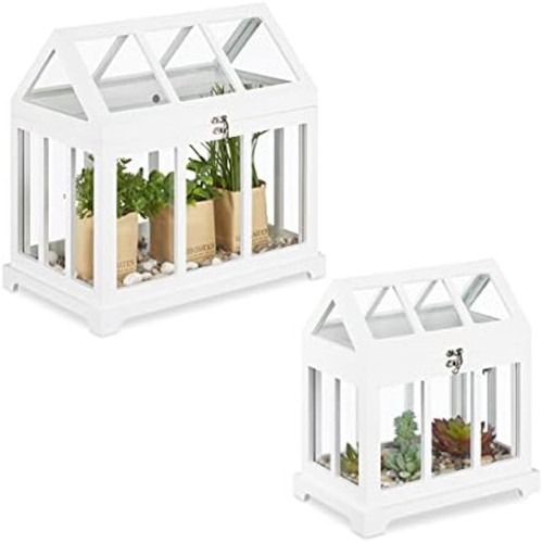 Relaxdays set mini serre - 2, da