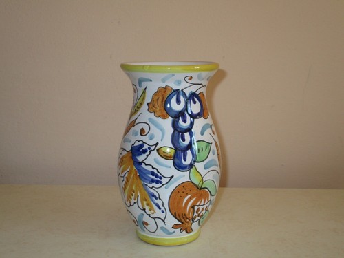 Vaso ceramica dipinto a - dipinto,