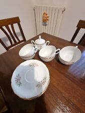 Servizio da The x 6 Persone. Tazze + Piatti + Zuccheriera   RICHARD GINORI.