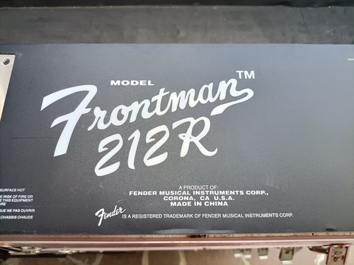 Fender frontman 212r solo - frontman,