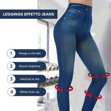 Leggins jeans donna 3x1