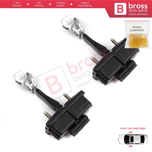 Front door hinge stop - front,