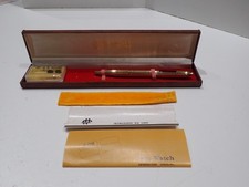 QUALITRON PENNA A SFERA CON OROLOGIO VINTAGE DA COLLEZIONE (6)