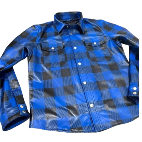 Camicia uomo vera pelle - , bovina