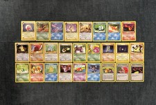 Lotto 26 carte Pokémon Team Rocket ITA 1st ed