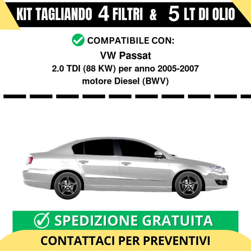 Tagliando per passat 0 - vw,