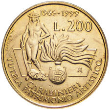 1999 * 200 lire Italia Tutela del Patrimonio Artistico Carabinieri