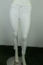 CALZEDONIA PANTALONE JEANS LEGGINS BIANCO TAG SIZE S