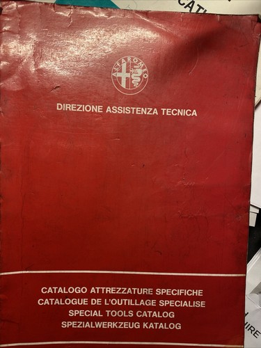 Alfa romeo catalogo attrezzi - alfa,