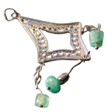 Ciondolo in filigrana argento