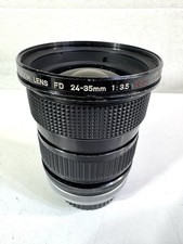 Canon FD 24-35mm F3.5 SSC obiettivo asferico, messa a fuoco manuale