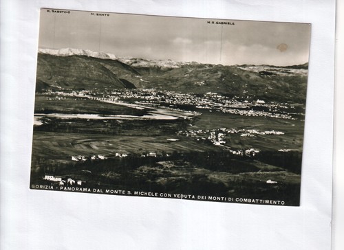 G4129 cartolina gorizia monte - cartolina,