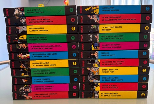 Diabolik serie origini del - serie,