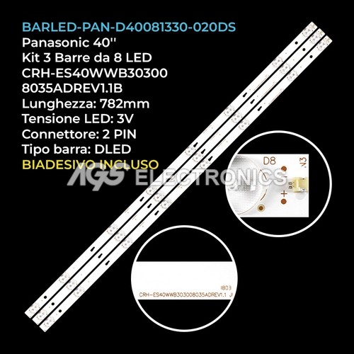 Kit barre strip led - 3, 8