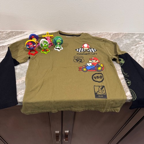 Maglietta mario kart ragazzi - mario,