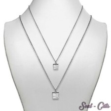 Collana Con Cubi Di Pietra