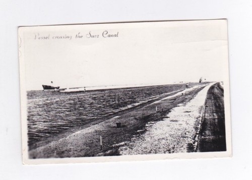 Postcard vessel crossing - crossing, the