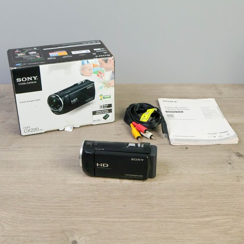 Sony handycam hdr cx220 - sony,