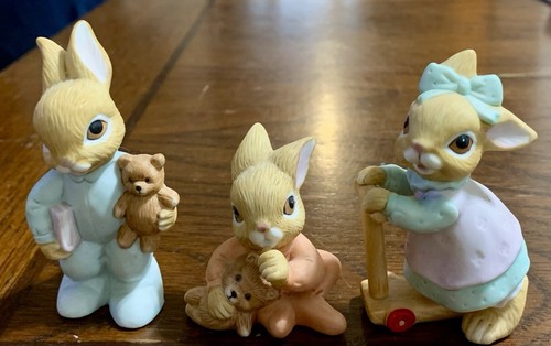 Set statuine coniglietto