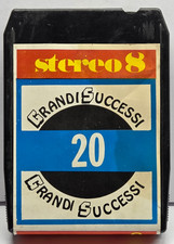 20 Grandi Successi Italian Pop Compilation Stereo 8 Track – Tested Working READ
