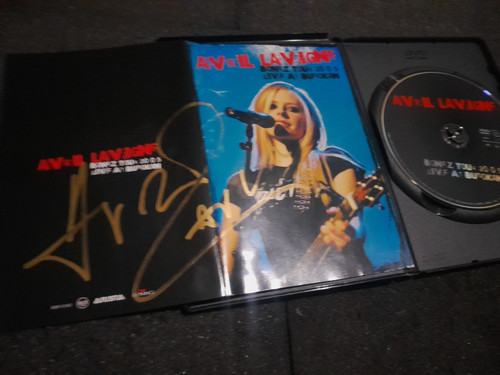 Avril lavigne autograph dvd - avril,