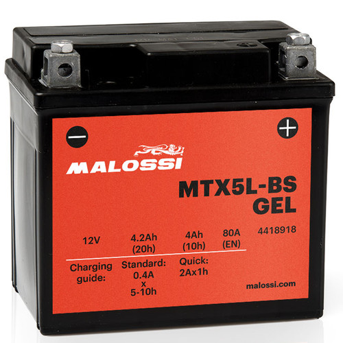 Batteria malossi precaricata - batteria,