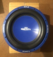SUBWOOFER PYLE PLBW124 DVC 4+4 OHM 600 WATT RMS 12" 30 CM SUB 1200 WATT MAX AUTO