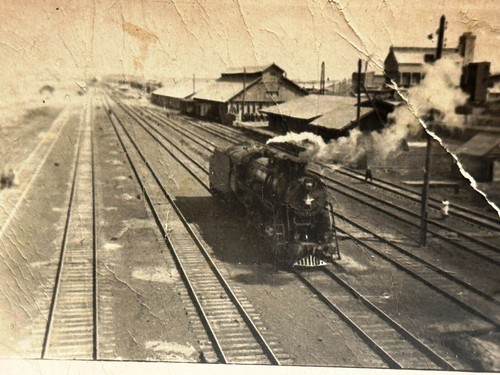 Locomotiva vapore stazione - a,