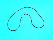 Cinghia per giradischi J.A