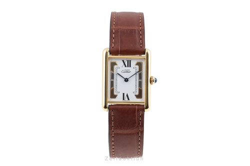 Cartier tank vermeil - cartier,