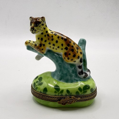 Limoges ghepardo scatola - limoges,