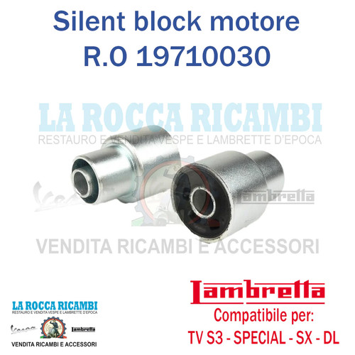 Silent block motore - silent, lambretta